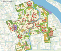 项目以嘉松中坐为核芯的科创财产集群